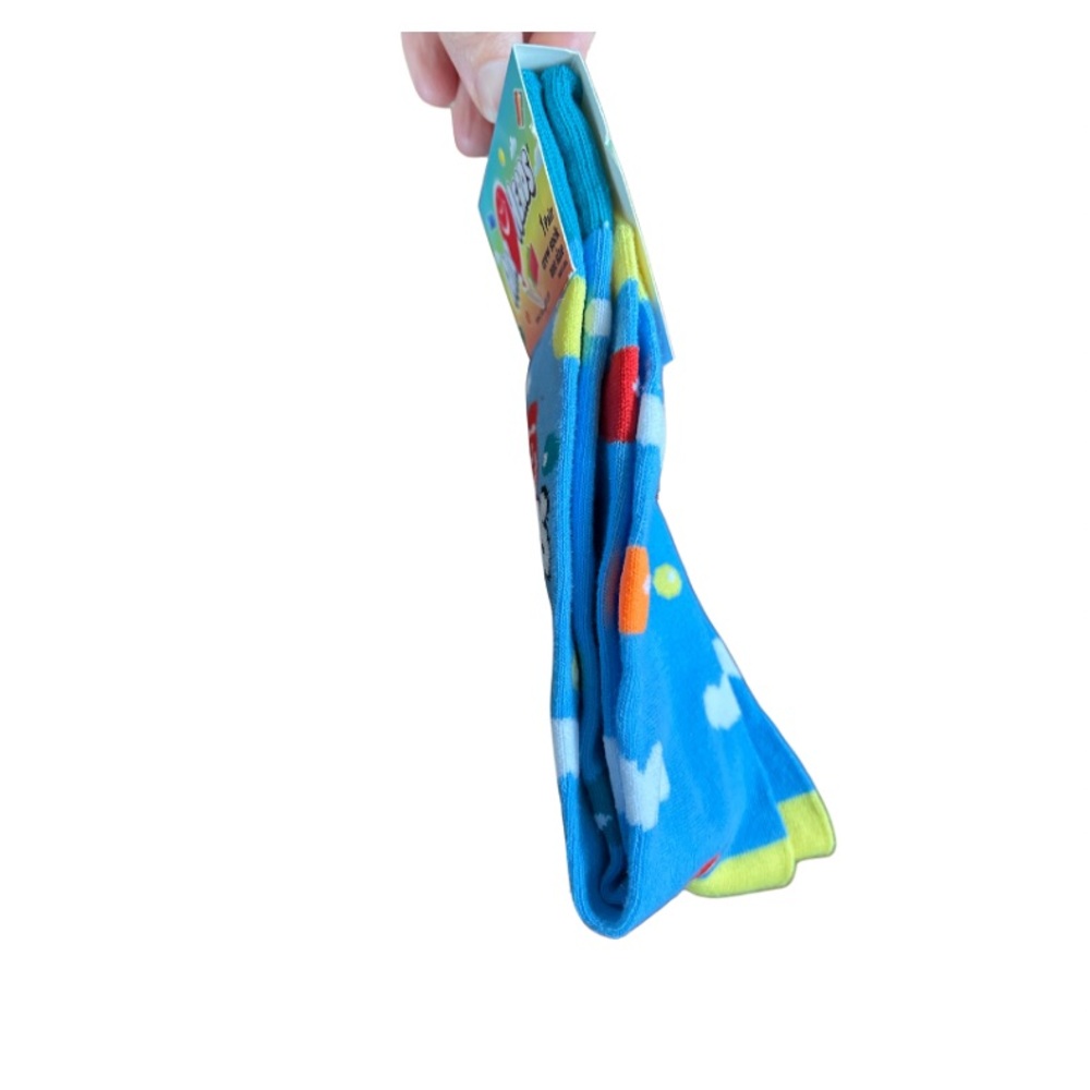 Airheads Blue Crew Socks - Picture 2 of 2
